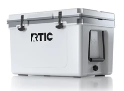 I have never used it and it just sat in my garage above my refrigerator. It is white and gray and the ultralight...
