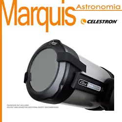 La forme du support plastique est obtenue directement à partir du capuchon de protection des télescopes Celestron 8