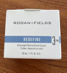 Rodan + Fields REDEFINE Step 3 PM Overnight Restorative Cream New in Box!.