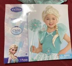 Disney Frozen Queen Elsa Shrug / Bolero Child Princess. Light and silky bolero For Halloween dress up. Bolero only.
