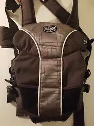 Chicco Ultrasoft Baby Infant Carrier Black / Gray. Condition is Used. Shipped with USPS Priority Mail. The bib does not...