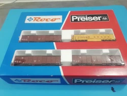 COFFRET DE WAGONS CIRQUE KRONE REF. 44009 , ce coffret est neuf , les wagons nont jamais été utilisés. les sachets...
