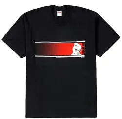 Tee Shirt Supreme Ninja Rouge Noir Taille M size Medium.  Remise en main propre possible sur Versailles 78 ou Paris (me...