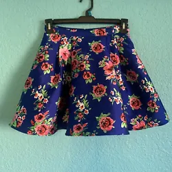 Windsor Skirt Womens Medium Pleated Blue Fliral Skirt Size. In good condition. No rips or stains. No size is stated on...
