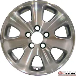 The OEM part number(s) for the rim are 42700S0XA81. The finish on the wheel is MACHINED AND SILVER. Model(s) ODYSSEY....