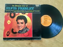 Le Disque DOr dElvis Presley. Vinyle LP 33 T -.