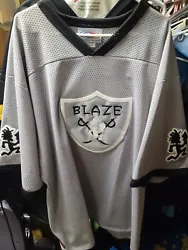Blaze Ya Dead Homie OG Raiders Style Football Jersey, size XXL, with all patches in great shape as the jersey was only...