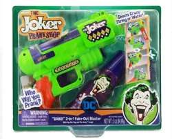 This prank toy is the ultimate blaster fake-out! Gently pull the trigger to release the BANG! flag, then just as your...