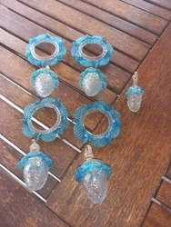 ancien éléments en cristal Pour Lustres Murano.