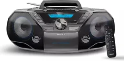 BLUETOOTH WIRELESS: Pair your phone/tablet or other Bluetooth devices to this portable cd player with Bluetooth to...