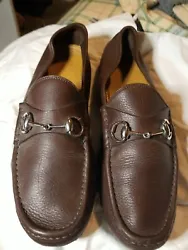 Vintage Buckles Gucci Mens Shoes 9 1/2.