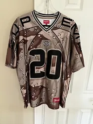 Supreme camo jersey. Brand new. No tags. Mens LMessage me if you have any questions!