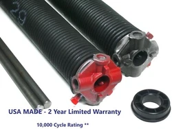 Includes one Pair of Springs (1 Right Wound, and 1 Left Wound). Springs are Made of Oil Tempered USA Made Spring Steel,...
