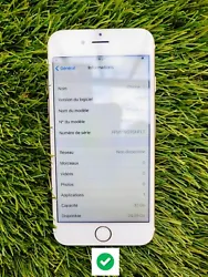 Marque : Apple  Modèle : iPhone 6 Couleur : blanc et gris Stockage : 16go  Batterie : neuf  Écran : neuf  Châssis :...