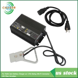 Item description from the seller Floor scrubber/ pallet jack charger for 24V system with Anderson Style Gray 175 Model...