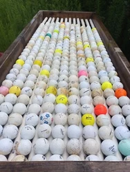 These balls have been used and will show signs of wear. There will be old golf balls and range balls included in the...