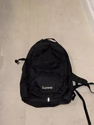 Supreme Backpack SS19. Condition is Pre-owned. Shipped with USPS Priority Mail.