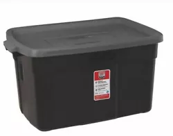 Lid Included: Yes. Durable polyethylene, rugged storage boxes can withstand harsh temperatures from hot to cold....