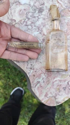 Not sure what they are. We notice part of the insulation was hanging in my grandmas attic and we found these and an old...