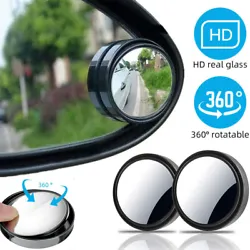 Press down HARD when the mirror is stick to the side mirror, it is more firmly stick and will not fall off. ✓ HD Real...
