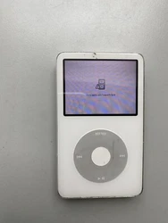 Apple Ipod 80goModèle A1136Ne fonctionne pas. Erreur voir photos. Pas trop rayé. Quelques traces sur le haut de...