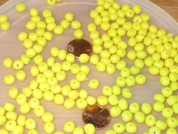 These beads can be used in a multitude of ways. From spacers and knot protectors to fish attractant on rigs and snelled...