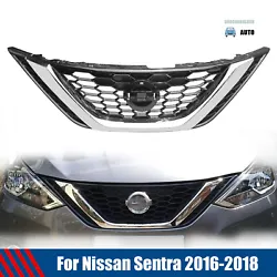 Grille For Nissan Sentra 2016-2018. Material: ABS Plastic. 1x Front Bumper Grille (As picture show). For Ford F150...