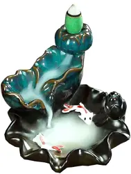 This Incense Burner is mainly used for health, decoration and gift. Suitable for entrance, study, teahouse, yoga room,...