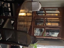 Dining table with 4 chairs and a china cabinet. Moving sale. Only serious inquiries. $600. Local pick up. No deliveries.