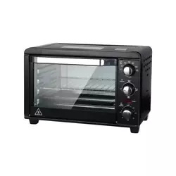 3 Functions in 1 :This toaster oven is perfect for bake, broil, ,a toast, and all viewable through an adorable...
