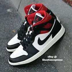 Nike Air Jordan 1 Mid. Shoes are unaffected and NEW.