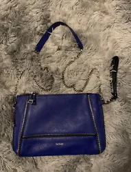 Botkier Blue City Leather Crossbody Cobalt Blue Shoulder Bag. Condition is Pre-owned. Shipped with USPS Priority Mail.