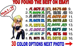 The decals go on the outside of any SMOOTH, clean, outer boat or jet ski surface. 2 Color vinyl decal set (2) Decals...