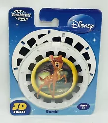 View-Master ViewMaster 3D Disney Bambi 3 Reels ABC 2008 N3990 New. In new condition.