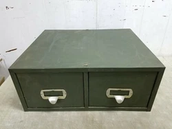 The drawer interiors are about 8