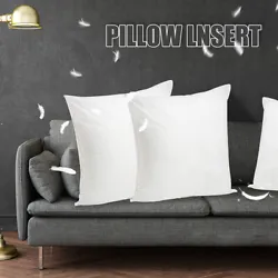 For use with all types of covers, will look superb in any decorative pillow cover. Filling: PP Cotton. Cover Material:...