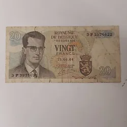 Billet de banque de 20 francs 1964
