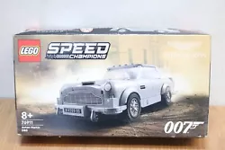 Admirez la 007 Aston Martin DB5 – Réplique LEGO Speed Champions de la célèbre voiture de sport de 1964, la 007...