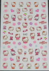 Hello Kitty Nail Art  Stickers. Condition is New. Super fun . Just select a nail design and peel off sticker , place...