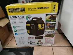 NEW AND FREE SHIPPING!! Introducing the Champion 100478 2000-Watt Inverter Generator - a reliable and powerful portable...