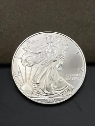 1996 American Silver Eagle 1 OZ .999 Uncirculated US Coin T42