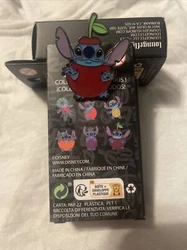 Loungefly Disney’s Lilo & Stitch Blind Box Pin Inside Of Fruits Cherry. Condition is New. Shipped with USPS Ground...