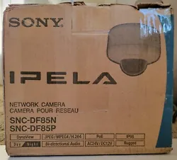 Sony SNC-DF85N Day/Night Network Vandal Resistant Minidome Camera.