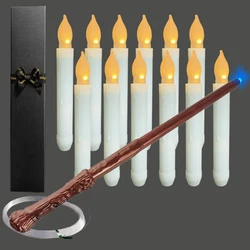 As if possessing magic. A button lets you feel the visual effects in the movie. The magic wands need batteries: 2...