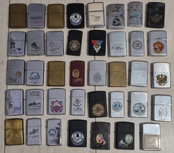RARE COLLECTION DE BRIQUETS Zippo USA ETAT UNIS AMÉRIQUE USS ARMÉE MILITAIRE MARINE BATEAUX. LIGHTER Feuerzeug...