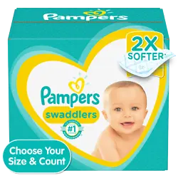 New & improved! A diaper that doesnt leave skin wet. Thats why new and improved Pampers Swaddlers absorb wetness better...