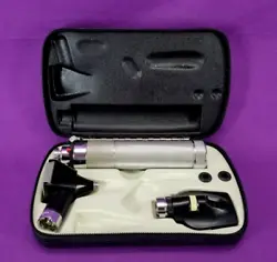 11600 Ophthalmoscope. Welch Allyn 3.5v Diagnostic Set. ~ makes for easy charging. This set is in overall great...