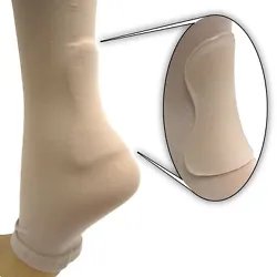 AT Surgical The Achilles Protector Gel Sleeve is made with elastic fabric and 3mm thick gel pad molded at both sides in...