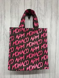 Womens APM Monaco Canvas Bag NEW.