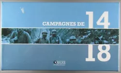 AR0034006 - M.H.S.P. Atlas Collection - Campagnes de 14-18 - Canon de 75 & Servant Crapouillot Neuf Boite. AR0034006 -...